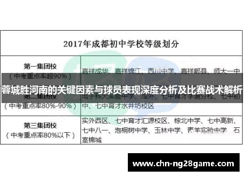 蓉城胜河南的关键因素与球员表现深度分析及比赛战术解析